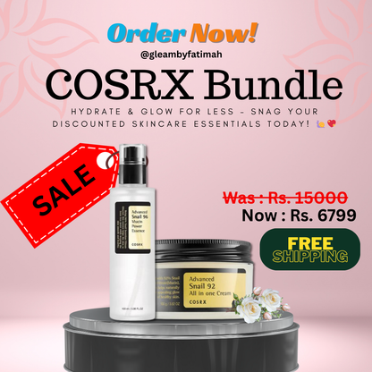 COSRX Power Bundle – Clean, Hydrate, Glow ✨SALE